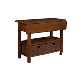 Caldwell Kitchen Cart, Antique Cappuccino
