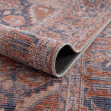 Taber Burnt Orange Persian Style Rug