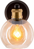 Leabrook Black Metal Wall Sconce