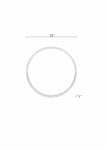 Guindarohan Gold Frame Round Mirror