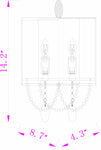 Kirwan Black Iron Wall Sconce