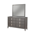Lorraine Mirror, Dark Grey