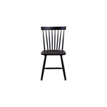 Lyra Set of 2 Windsor Chairs, Black