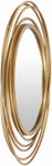 Monamon Round Rattan Mirror