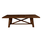 Newberry Rectangular Dining Table, Medium Brown