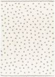 Chaia Dotted Cream & Gray Plush Rug