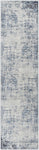 Texanna Abstract Blue/Gray Area Rug