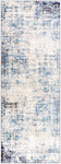 Texanna Abstract Blue/Gray Area Rug